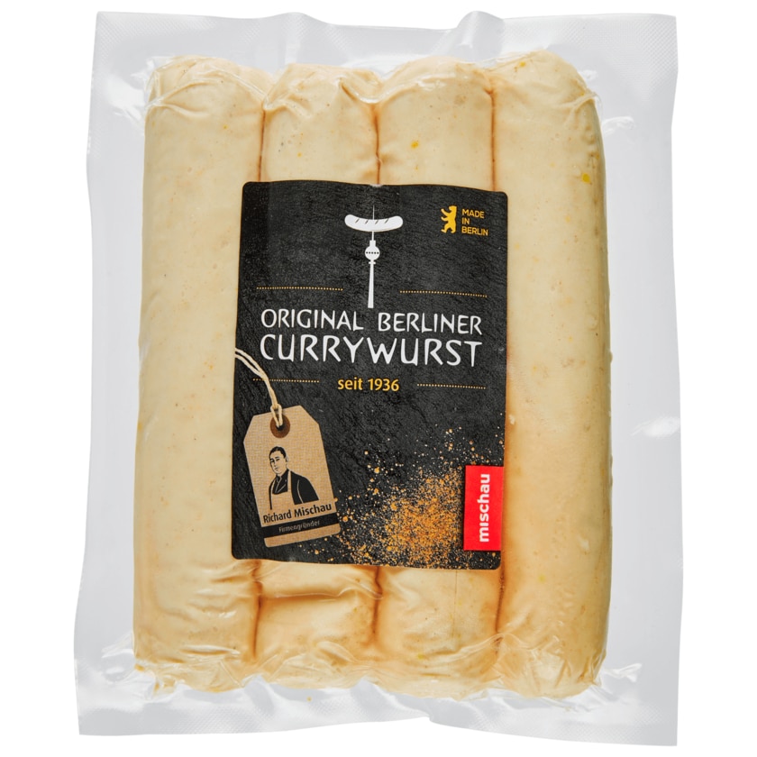 Mischau Currywurst ohne Darm 4x100g